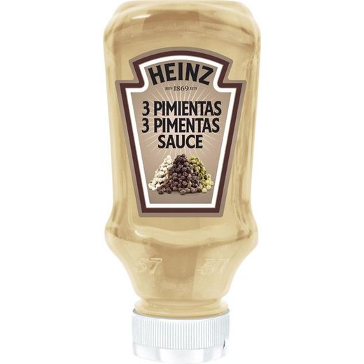 3 Pimientas sauce Heinz 220ml