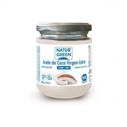 Aceite de Coco virgen extra crudo Natur Green 215ml