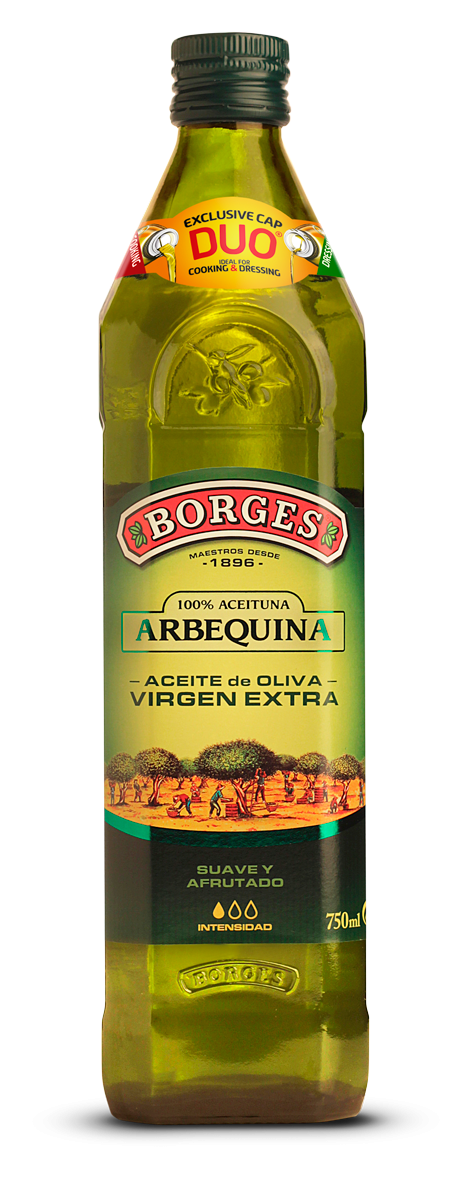Aceite oliva V.Extra Arbequina 1L BORGES