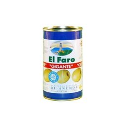 Aceitunas de anchoa "Gigante" El Faro 350G