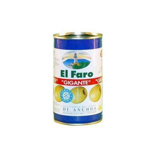 Aceitunas de anchoa "Gigante" El Faro 350G
