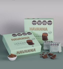 Alfajores Havanna - VEGANO 70% Cacao - 4 (sin gluten)