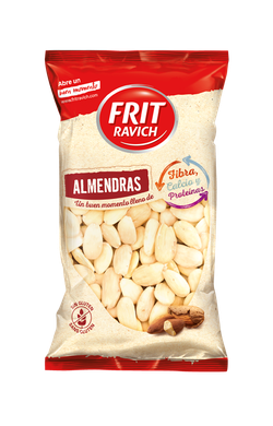 Almendras crudas Frit Ravich 110G sin gluten