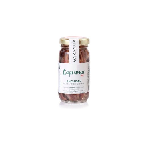 Anchoa aceite de girasol caprimar t100 55g