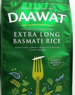 Arroz Daawat Extra Long Basmati rice 1 kg