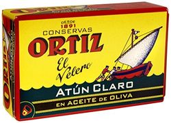 ATUN CLARO EN ACEITE DE OLIVA ORTIZ 110G