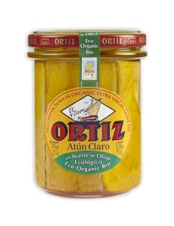 Atún Claro en aceite oliva ORTIZ Eco 220G