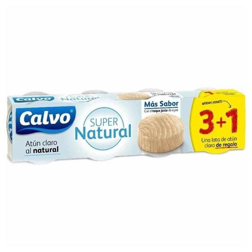 ATUN SUPERNATURAL CALVO 65G 3+1 X 65G