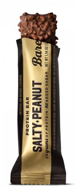 BAREBELLS BARRITA PROTEICA 55g salty peanut