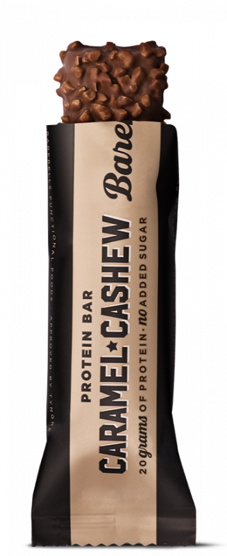 BAREBELLS BARRITA PROTEICA CARAMEL-CASHEW.55G