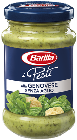 Barilla salsa pesto alla genevose senza aglio 190 gr