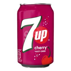 Bebida 7up cherry 330ml