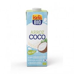 Bebida de arroz-coco Isola bio 1L sin gluten