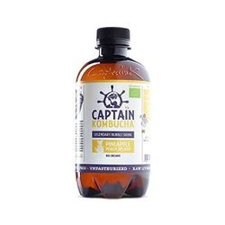 Bebida de piña Captain Kombucha BIO 400ml sin gluten