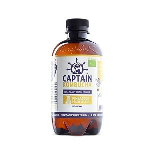 Bebida de piña Captain Kombucha BIO 400ml sin gluten