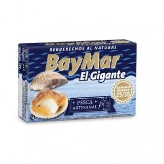 Berberechos al natural Baymar 25-35 63G