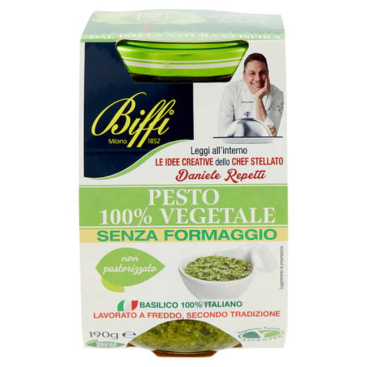 Biffi Pesto 100% Vegetale Senza Formaggio 190G