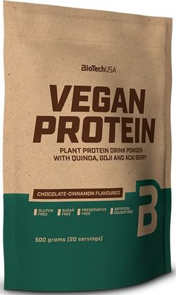 BioTechUSA Vegan Protein 500 gr Chocolate-Canela