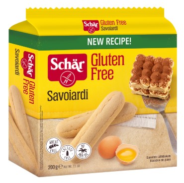 Bizcocho Savoiardi Schär 200g Sin gluten