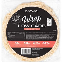 BOCADO Wraps pan proteico bajo en carbohidratos bolsa 320 g