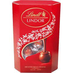 Bombones de chocolate con relleno cremoso Leche Lindt Lindor 200G
