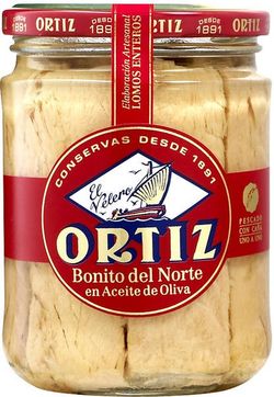 Bonito del norte Ortiz frasco 400gr