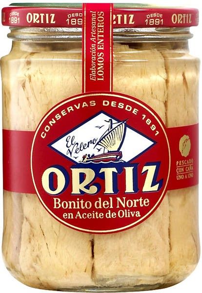 Bonito del norte Ortiz frasco 400gr