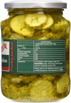 Burger Gherkins Mrs.Elswood 360g