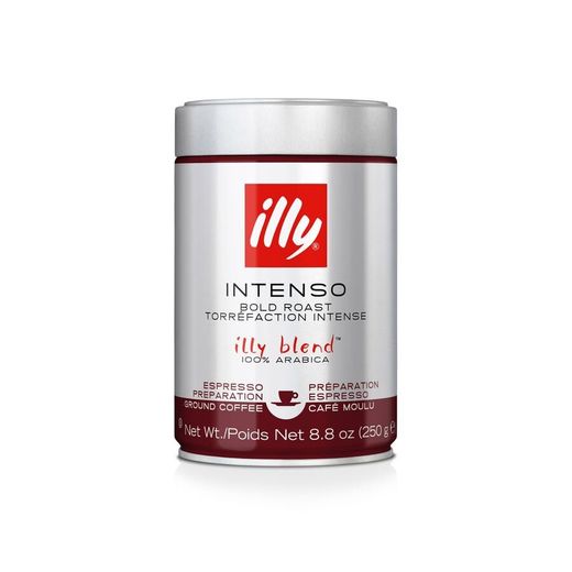 Café illy Intenso Espresso Molido - Tueste Oscuro 250G