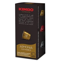 Cafe Kimbo capsula armonia Nº9 X10CAP