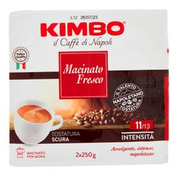 Café Kimbo Fresco Macinato 2x250g