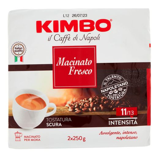 Café Kimbo Fresco Macinato 2x250g