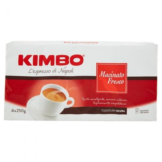 cafe Kimbo macinato fresco 250gx4