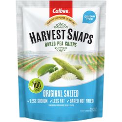Calbee Harvest Snaps Original Salado 93g(chips de guisantes)