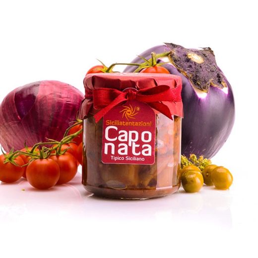 Caponata di melanzane Sicilia Tentazioni g.270