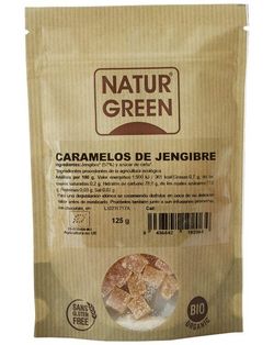 Caramelos de jengibre Naturgreen 175G sin gluten