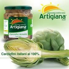 CARCIOFI ARROSTITI ARTIGIANA SUD 1KG