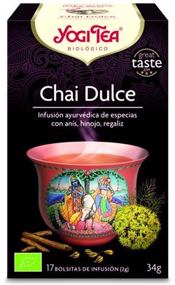 Chai dolce Yogi Tea 34G
