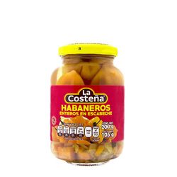 Chiles Habaneros Enteros La Costeña 200 g