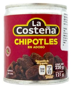 Chipotles en adobo La Costeña 220G