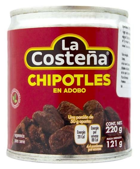 Chipotles en adobo La Costeña 220G
