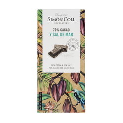 Chocolate 70% Cacao y Sal de Mar Simón Coll 85gr