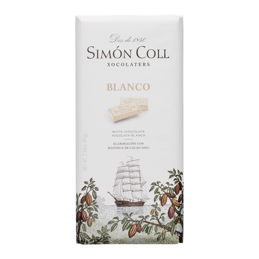 Chocolate blanco Simón Coll 85G
