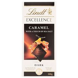 Chocolate Caramel Negro Lindt 100G
