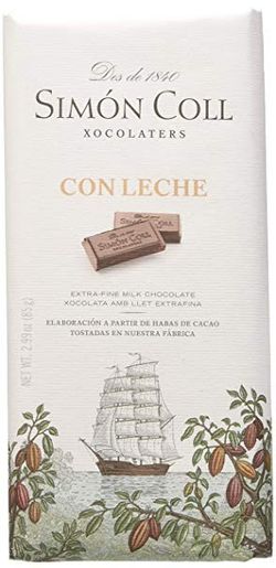 Chocolate con leche Simón Coll 85G