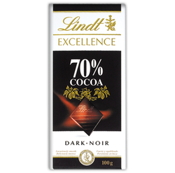 Chocolate Lindt Excellence 70% cacao 100gr.