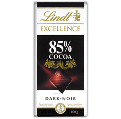 Chocolate Lindt Excellence 85% cacao 100gr.