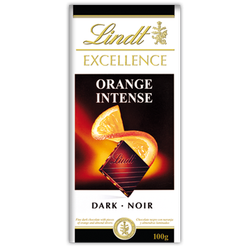 Chocolate Lindt Excellence naranja 100gr.