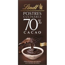 Chocolate para fundir 70% cacao Lindt 180G