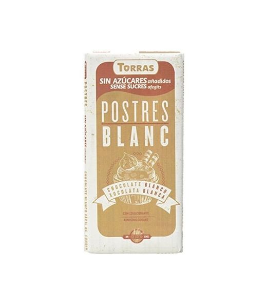 Chocolate Postres Blanco Torras 200g